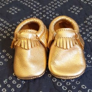 Rose Gold Freshly Picked Moccasins